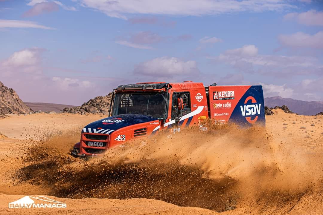 ciężarówka Firemen Dakar Team