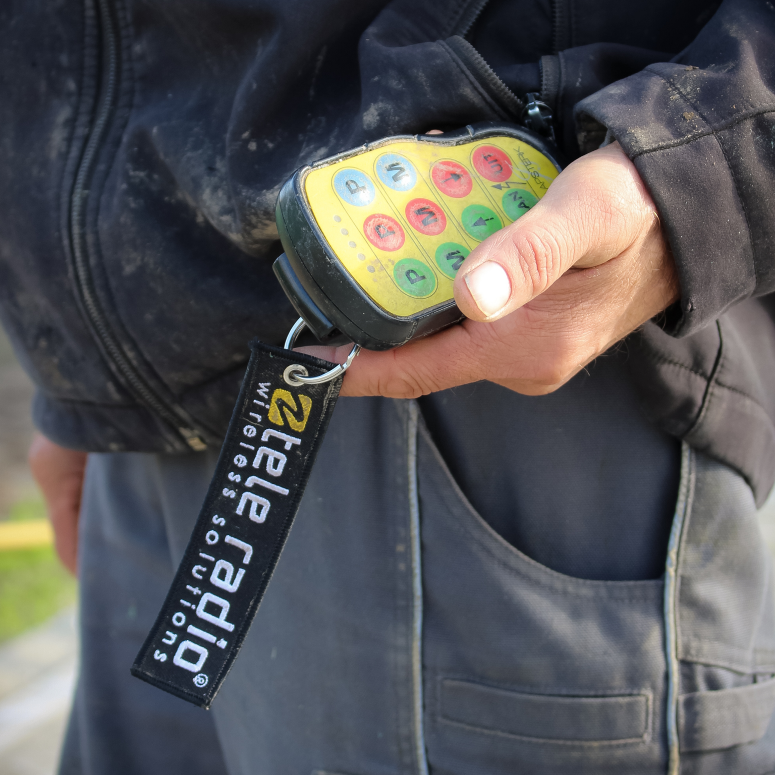 Hydraulic seeding with Tele Radio