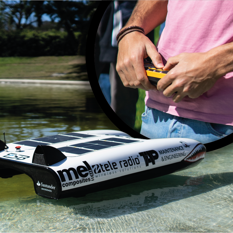 Tecnico Solar Boat ft Tele Radio sponsorship