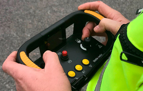 Concrete truck controls