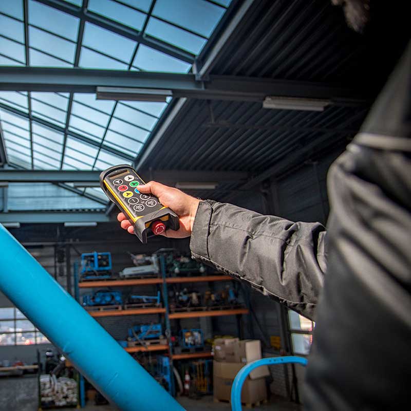 Tele Radio uzaktan kumanda sistemlerinde fieldbus entegrasyonu ve endüstriyel haberleşme protokolleri kullanımı